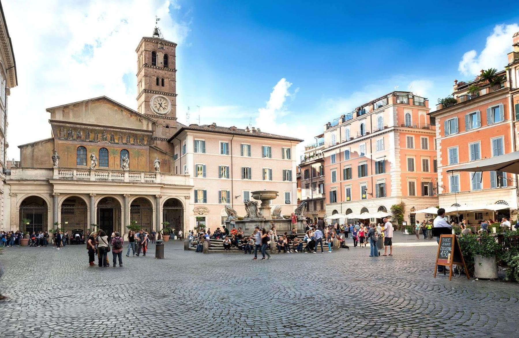 Guest House O Affittacamere La Civetta Di Trastevere B ローマ エクステリア 写真
