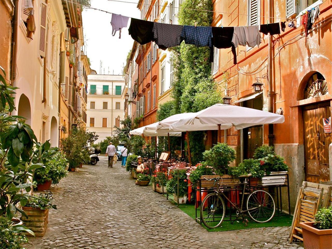 Guest House O Affittacamere La Civetta Di Trastevere B ローマ エクステリア 写真